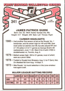 1981 Donruss Jamie Quirk