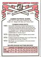 1981 Donruss Jamie Quirk #341