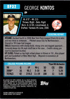 2006 Bowman Chrome Draft Picks & Prospects George Kontos #DP32