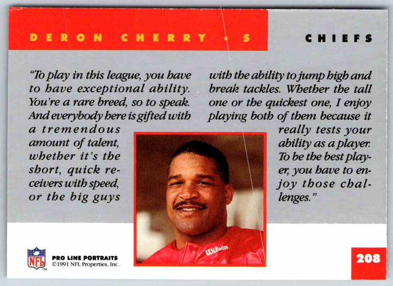 1991 ProLine Deron Cherry