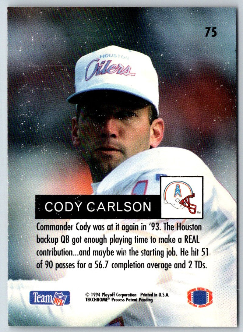 1994 Playoff Cody Carlson