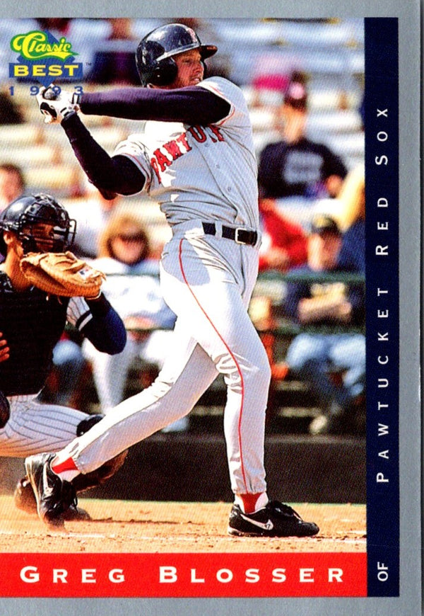 1993 Classic Best Greg Blosser #44