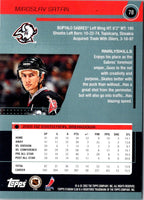 2002 Stadium Club Miroslav Satan #78