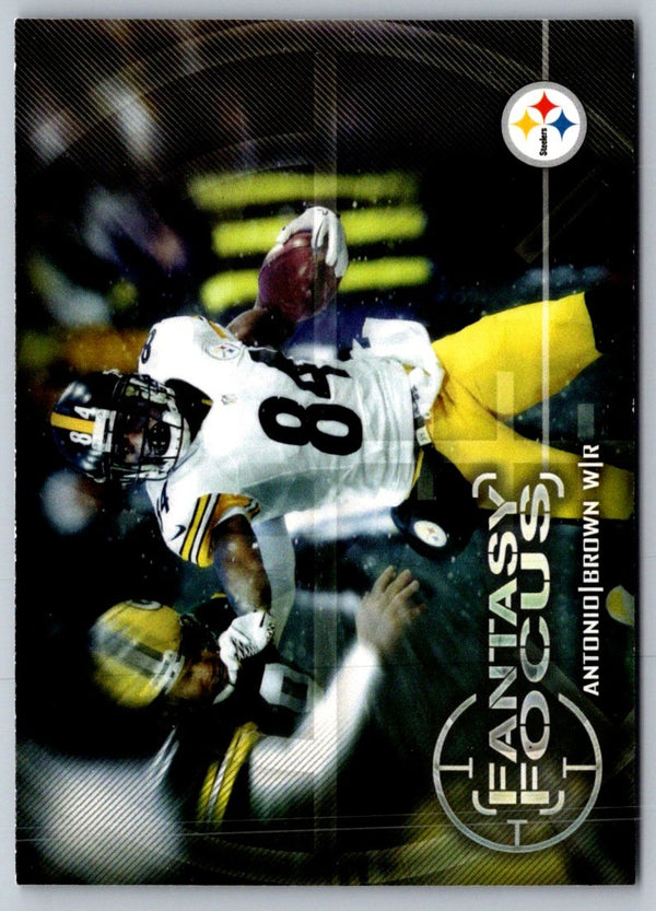 2014 Topps Chrome Fantasy Focus Antonio Brown #FF-AB