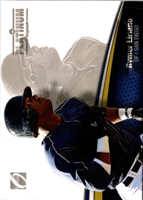 2012 Onyx Platinum Prospects Rymer Liriano #PP27 144/500