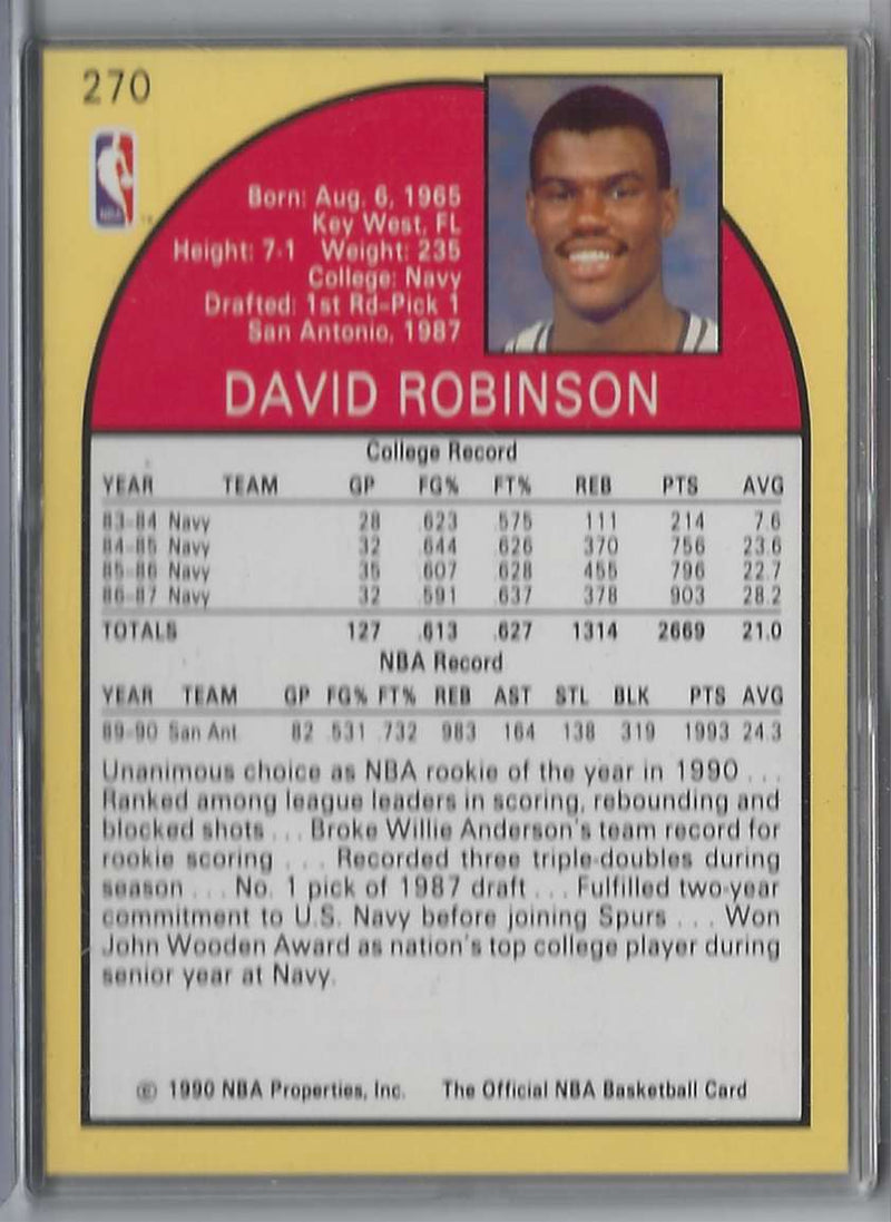 1990 Hoops David Robinson
