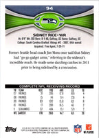 2012 Topps Sidney Rice #94