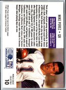 1991 Pro Set WLAF World Bowl Combo Mike Perez