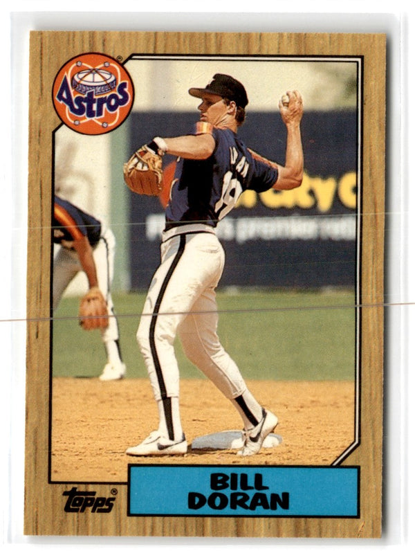 1987 Topps Tiffany Bill Doran #472