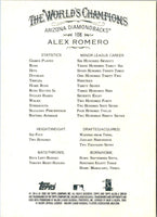 2008 Topps Allen & Ginter Alex Romero #108 Rookie