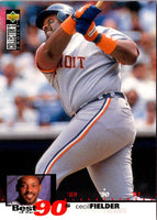 1995 Collector's Choice Cecil Fielder #51 Silver Signature