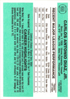 1984 Donruss Carlos Diaz #600