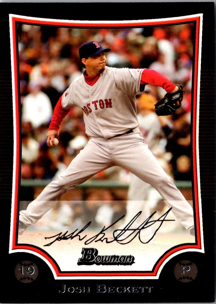 2009 Bowman Josh Beckett