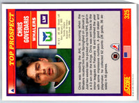 1991 Score American Chris Govedaris #325