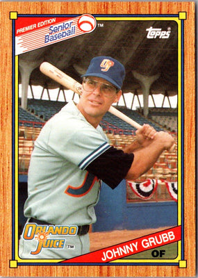 1989 Topps Senior League Johnny Grubb #71