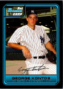 2006 Bowman Chrome Draft Picks & Prospects George Kontos