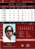 2001 Playoff Absolute Memorabilia Brad Johnson #90