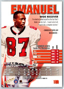 1998 SkyBox Thunder Bert Emanuel