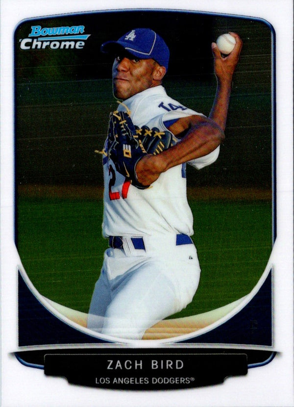 2013 Bowman Chrome Prospects Zach Bird #BCP61