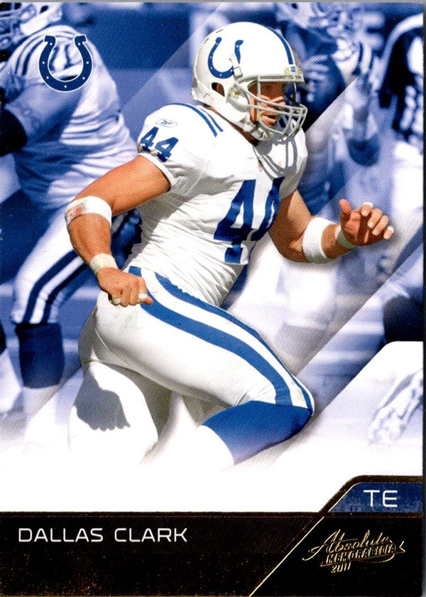 2011 Panini Absolute Memorabilia Dallas Clark #44