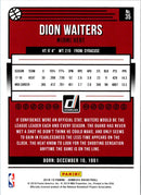 2018 Donruss Dion Waiters