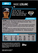 2006 Bowman Chrome Draft Picks & Prospects Wade Leblanc