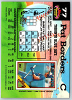1992 Stadium Club Pat Borders #77