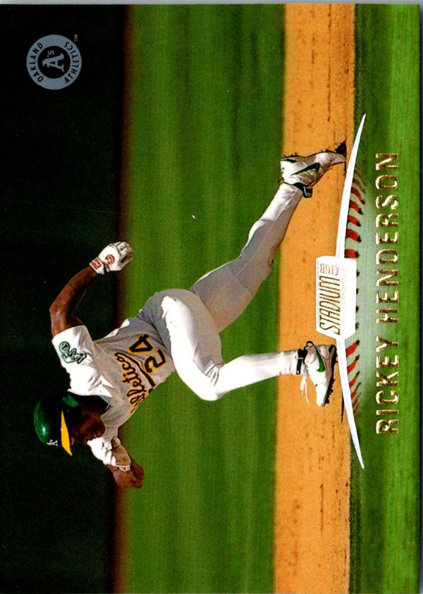 1999 Stadium Club Rickey Henderson #79