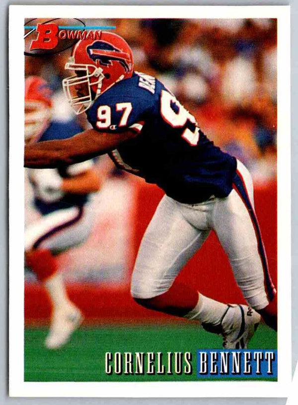 1993 Bowman Football Cornelius Bennett #357