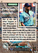 1999 Ultra Preston Wilson