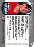 2000 Bowman Draft Picks & Prospects Chrome Scott Thorman #96 Rookie
