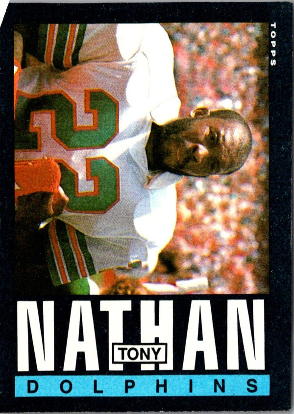 1985 Topps Tony Nathan #315