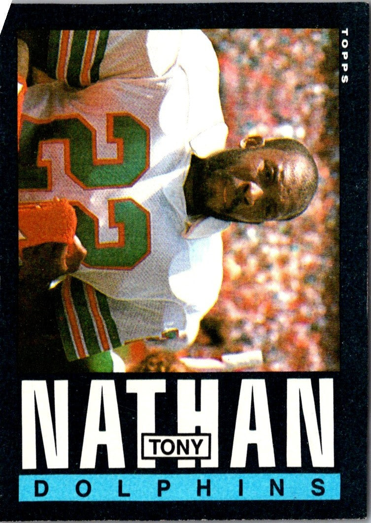 1985 Topps Tony Nathan