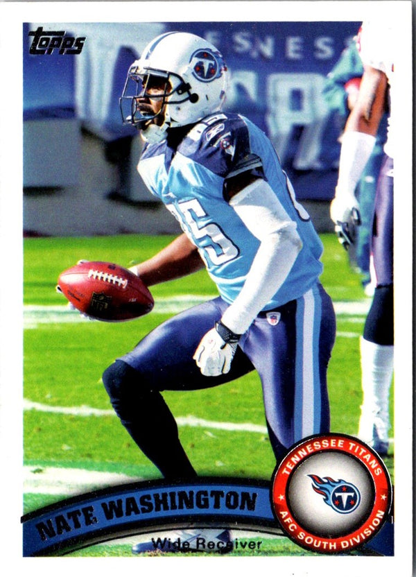 2011 Topps Nate Washington #148