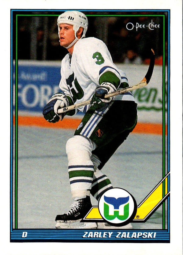 1991 O-Pee-Chee Zarley Zalapski #344