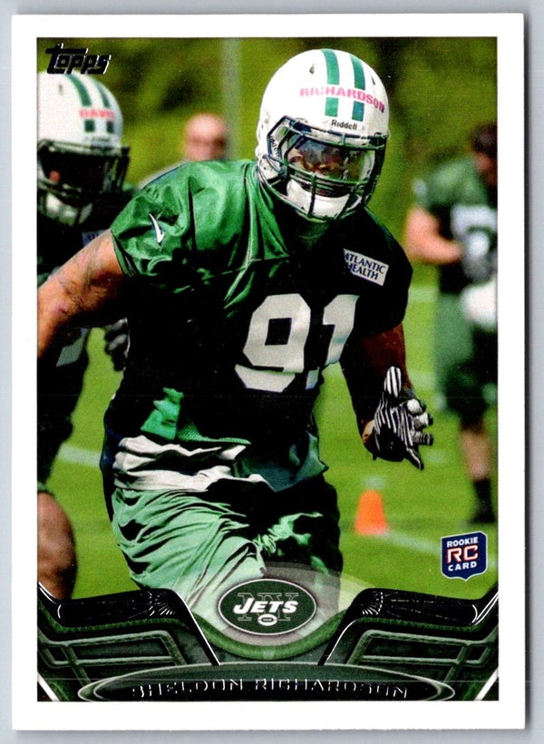 2013 Topps Sheldon Richardson #201 Rookie