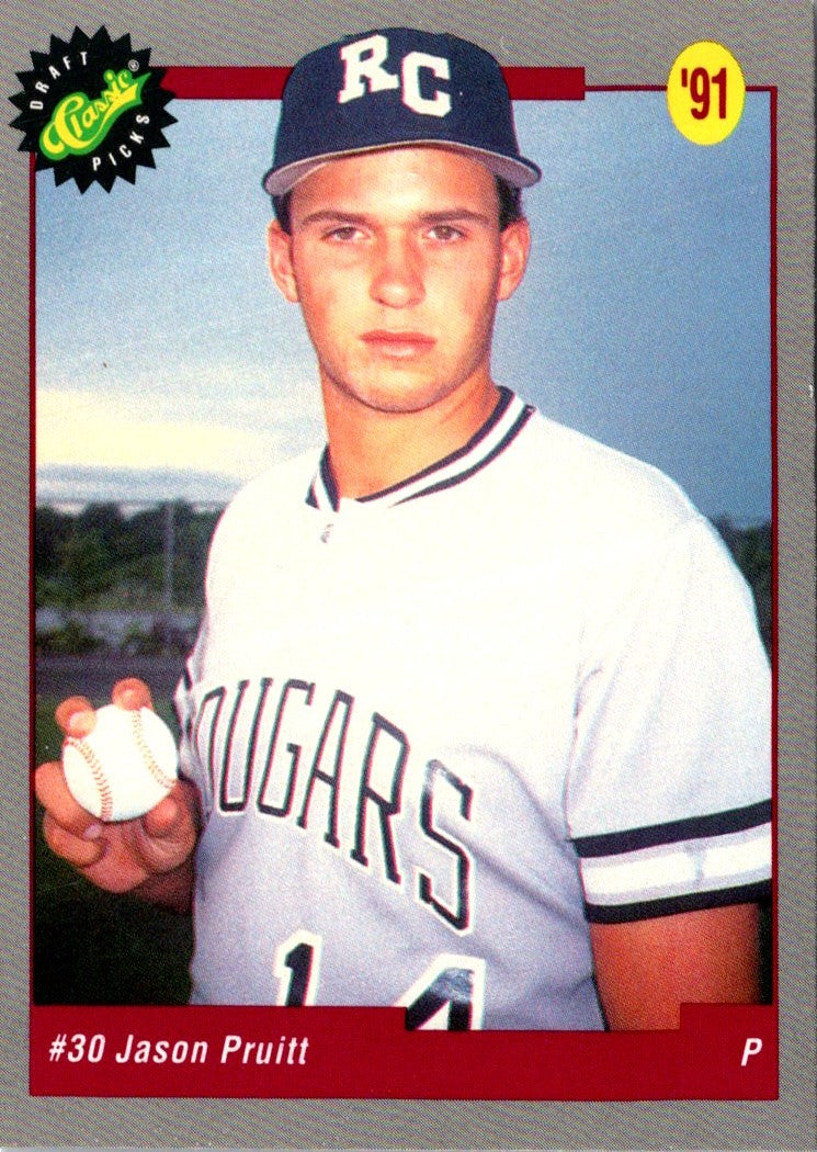1991 Classic Draft Picks Jason Pruitt