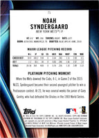 2018 Bowman Platinum Noah Syndergaard #75