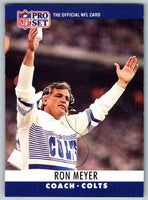 1990 Pro Set Ron Meyer #139
