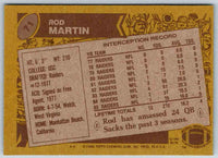 1986 Topps Rod Martin #71