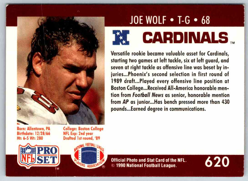 1990 Proset Joe Wolf