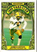 1986 Topps 1000 Yard Club James Lofton