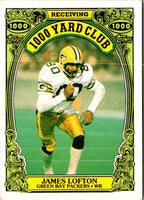 1986 Topps 1000 Yard Club James Lofton #15