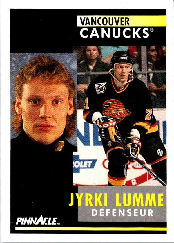 1991 Pinnacle Jyrki Lumme #237