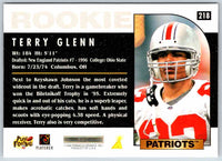 1996 Score Terry Glenn #218