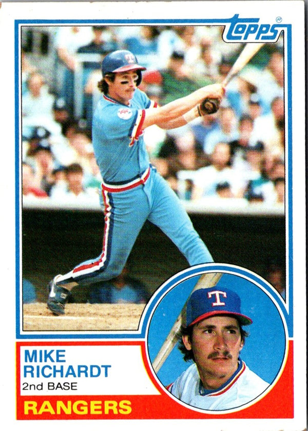 1983 Topps Mike Richardt #371 Rookie