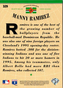 1996 Collector's Choice Manny Ramirez