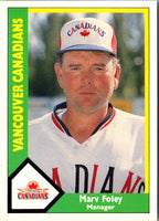 1990 CMC Vancouver Canadians Marv Foley #5