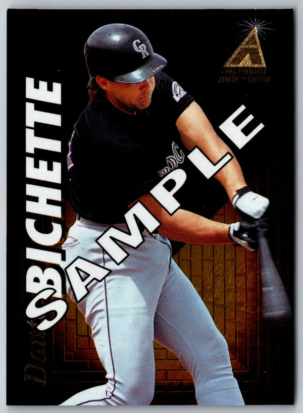 1995 Zenith Samples Dante Bichette #20