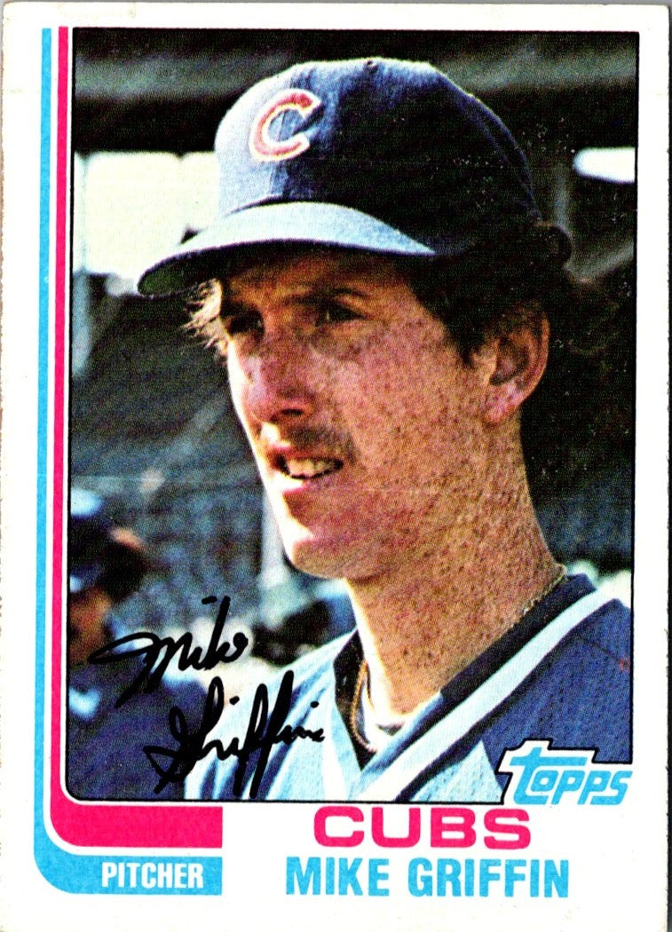 1982 Topps Mike Griffin